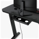 Стіл для геймерів SENSE7 Nomad Basic Чорний 120x60 см (13149227)