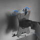 Настінне кріплення для монітора 17''-32'' SENSE7 HANG WALL ARM (13258036)
