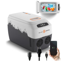 Автомобільний холодильник Peme Go 30 Adventure Orange + ремінь на плече (7849593)