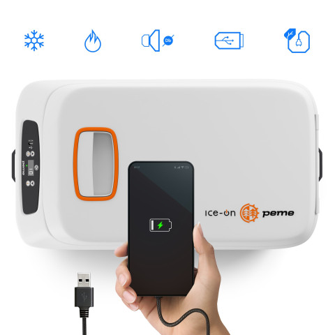 Автомобільний холодильник Peme Go 30 Adventure Orange + ремінь на плече (7849593)