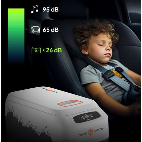 Автомобільний холодильник Peme Go 30 Adventure Orange + ремінь на плече (8466226)