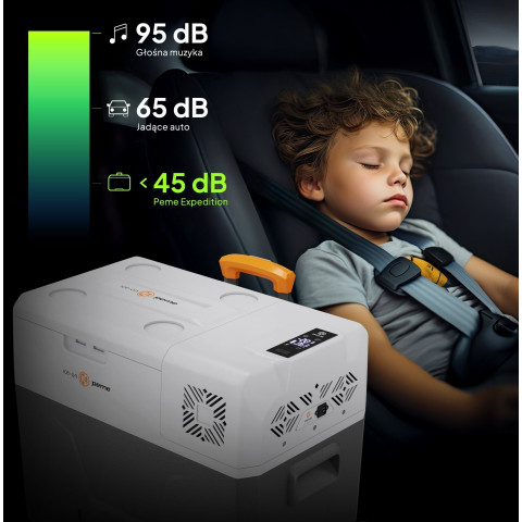 Автомобільний холодильник Peme Expedition 40 Adventure Orange + кабель USB (8466228)
