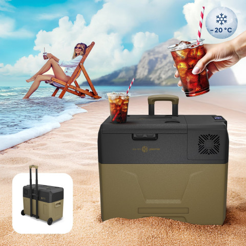 Автомобільний холодильник Peme Expedition 40 Storm Sand + кабель USB (8466229)