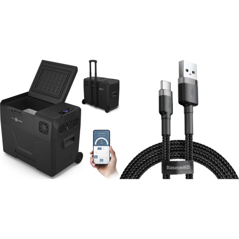 Автомобільний холодильник Peme Expedition 40 Dark Sky + кабель USB (8466230)