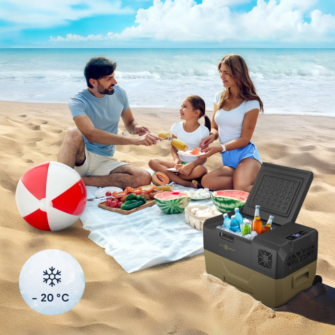 Автомобільний холодильник Peme Expedition 30 Storm Sand + кабель USB (8466232)