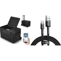 Автомобільний холодильник Peme Expedition 30 Dark Sky + кабель USB (8466273)