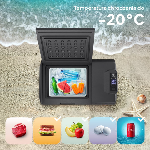 Автомобільний холодильник Peme Expedition 30 Dark Sky + кабель USB (8466273)