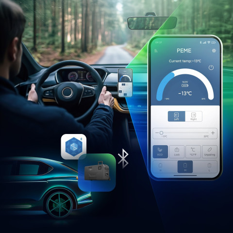 Автомобільний холодильник Peme Expedition 30 Dark Sky + кабель USB (8466273)