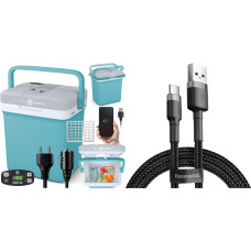 Автомобільний холодильник Peme Essential 27 Cool Mint + кабель USB (8466281)