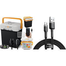 Автомобільний холодильник Peme Essential 27 Adventure Orange + кабель USB (8466282)