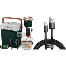 Автомобільний холодильник Peme Essential 27 Pine Forest + кабель USB (8466283)