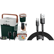 Автомобільний холодильник Peme Essential 32 Pine Forest + кабель USB (8466288)
