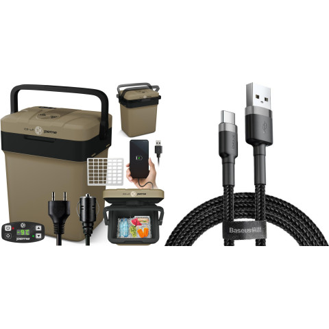 Автомобільний холодильник Peme Essential 32 Sand Storm + кабель USB (8466289)