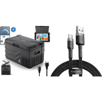 Автомобільний холодильник Peme Quest 30 Dark Sky + кабель USB (8466292)