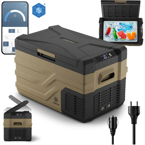 Автомобільний холодильник Peme Quest 30 Storm Sand + USB кабель (8466293)