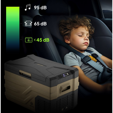Автомобільний холодильник Peme Quest 30 Storm Sand + USB кабель (8466293)