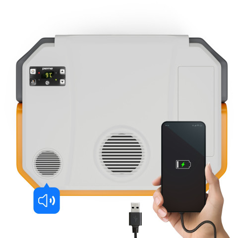 Автомобільний холодильник з Bluetooth Peme Trip 31.5 л Adventure Orange (9383035)