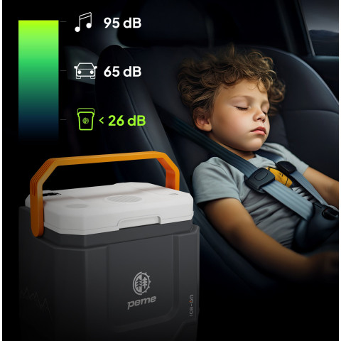 Автомобільний холодильник з Bluetooth Peme Trip 31.5 л Adventure Orange (9383035)