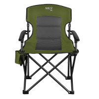 Крісло туристичне розкладне NILS CAMP NC3075 зелене (15-03-287)