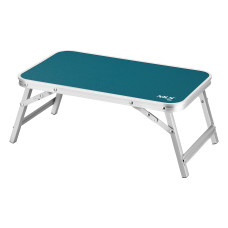 Стіл туристичний складаний NILS CAMP NC3403 низький 50x30x20 см бірюзовий (15-03-339)