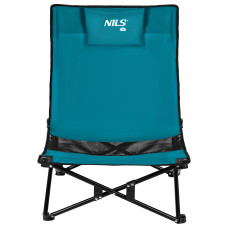 Туристичне крісло NILS CAMP NC3306 блакитно-чорне (15-03-312)