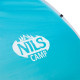 Намет пляжний саморозкладний NILS CAMP NC3174 бірюзовий-сірий (15-04-022)