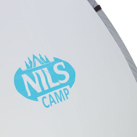 Намет пляжний саморозкладний NILS CAMP NC3174 світло-сірий (15-04-023)