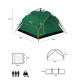 Намет туристичний 2в1 NILS CAMP NC7819 Shadow (15-04-027)