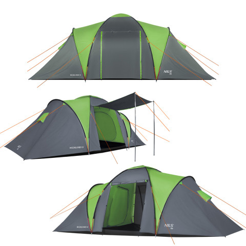 Намет кемпінговий на 4 особи NILS CAMP Highland IV (15-04-043)