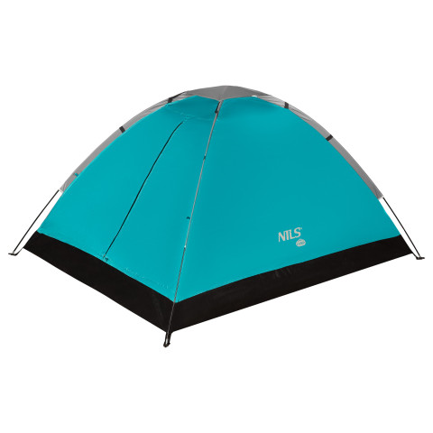 Намет кемпінговий Nils Camp NC3021 для 2 осіб, бірюзовий (15-04-065)