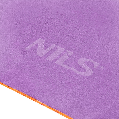 Рушник пляжний NILS NCR12 мікрофібра фіолетовий 180x100 см (15-06-012)