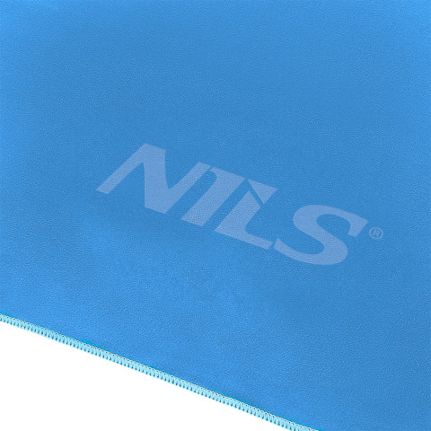 Рушник з мікрофібри NILS NCR12 180x100 см темносиній-світлосиній (15-06-013)