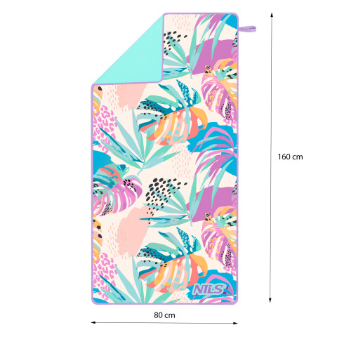 Рушник з мікрофібри NILS NCR14 Flora (15-06-085)