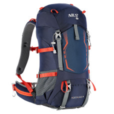 Рюкзак туристичний NILS CAMP NorthLake 30+10л Гранатовий (15-07-147)