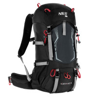 Рюкзак туристичний NILS CAMP Northlake 30+10л Чорний (15-07-148)