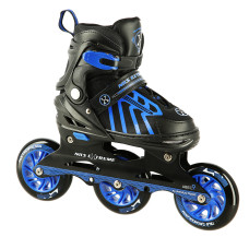 Роликові ковзани для швидкої їзди Nils Extreme NA18812A розм. S (29-33) темносиній (16-01-100)