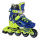 Регульовані роликові ковзани NILS EXTREME Blaze Гранатові Розмір M (35-38) (16-01-338)