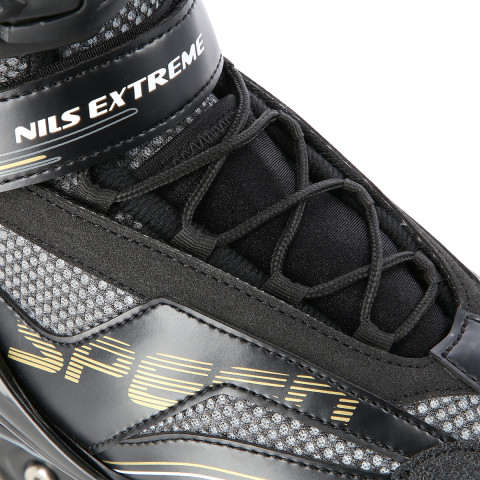 Роликові ковзани NILS EXTREME NA2150 чорно-золоті розм. 43 (16-10-066)