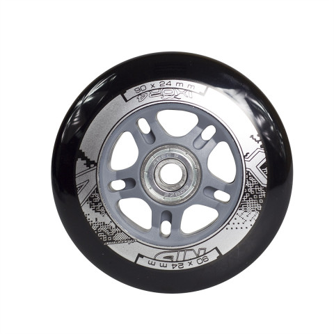 Набір коліс для роликів NILS EXTREME 90x24 мм 82A (4 шт.) + підшипники ABEC-9 Chrome (8 шт.) (16-32-006A)