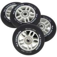 Колеса з підшипниками NILS EXTREME PU 90x24 82A (4 шт.) + ABEC-9 CHROME (8 шт.) (16-32-031)