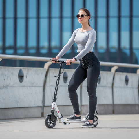 Самокат з дисковим гальмом NILS EXTREME HM208T WHITE (16-50-058)