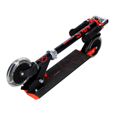 Самокат NILS EXTREME HD120L BLACK-RED (16-50-330)