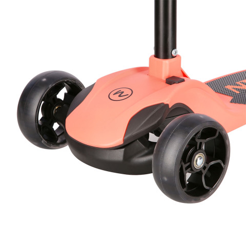 Самокат дитячий NILS FUN HLB122 LED рожевий (16-51-087)