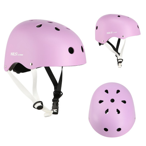 Шолом NILS EXTREME MTW001 фіолетовий, розмір M (55-58 см) (16-70-327)
