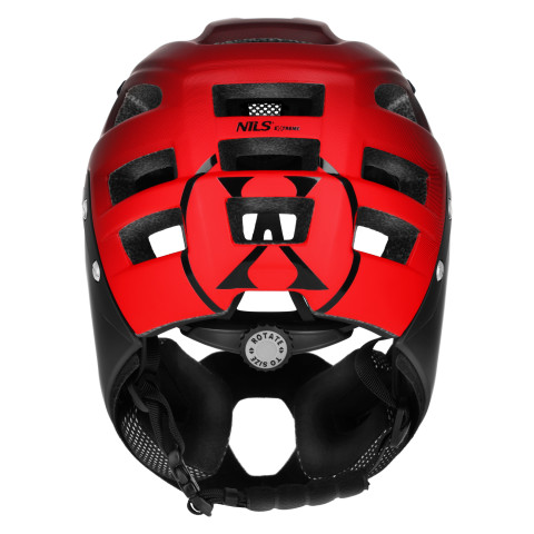 Шолом Full Face NILS EXTREME MTW101 Червоний M (56-58см) (16-70-374)