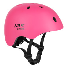 Шолом NILS EXTREME MT301 рожевий S (52-56 см) (16-70-377)