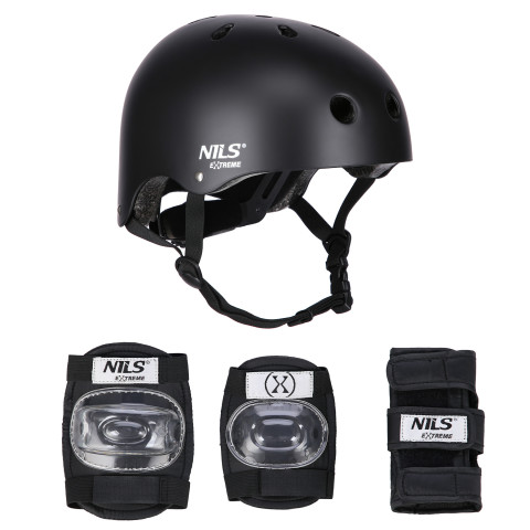Захисний шолом з набором захисту Nils Extreme MR290+H230 (16-70-407)