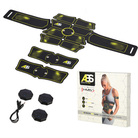 Електростимулятор м'язів преса та рук HMS ABS Master Pro Super (17-22-275)