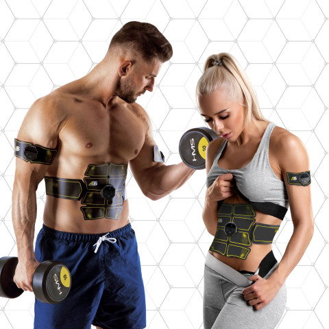 Електростимулятор м'язів преса та рук HMS ABS Master Pro Super (17-22-275)