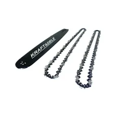 Напрямна шина 16"/40см + 2 ланцюги KRAFT&DELE (KD10152)